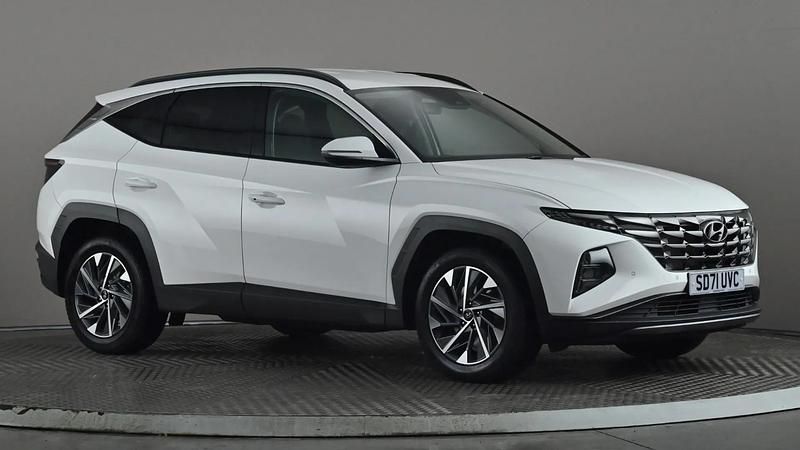 White Used 2021 Hyundai Tucson Premium SUV | £16,577 (A bit pricey) - Image 1/4