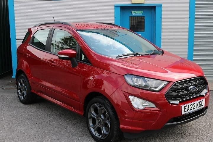 Used Ford Ecosport ST-Line 125 HP (91 kW) 2022 Red SUV