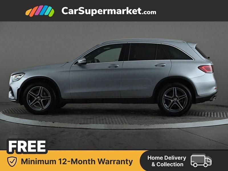 Used Mercedes GLC300 AMG line 258 HP (189 kW) 2022 Silver SUV