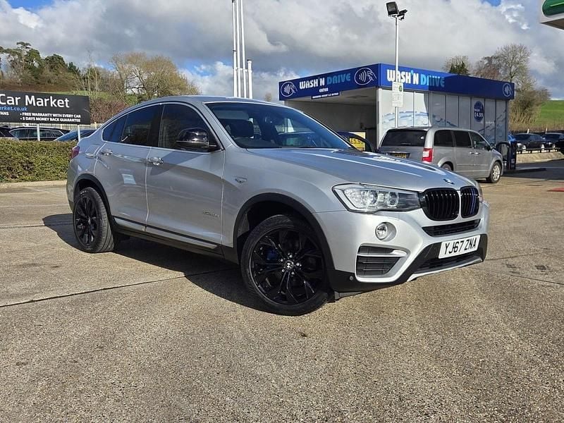Used BMW X4 xLine 190 HP (139 kW) 2017 Silver SUV