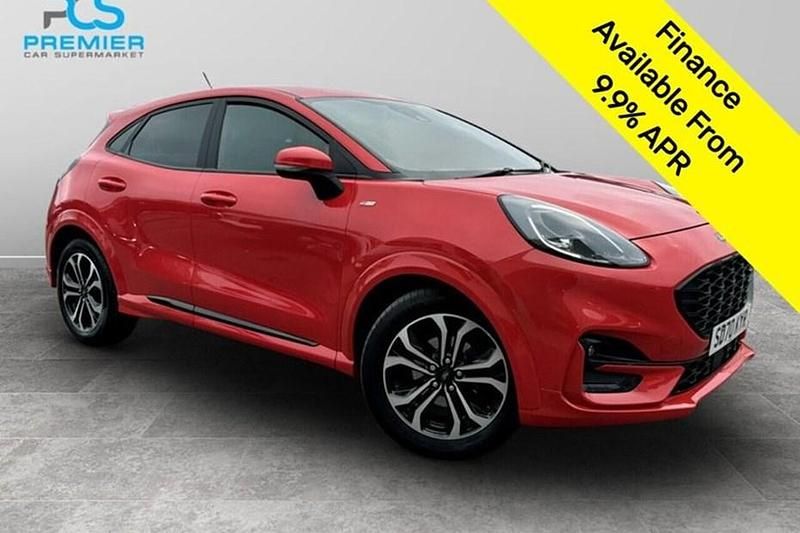 Used Ford Puma ST-Line 100 HP (73 kW) 2020 Red SUV