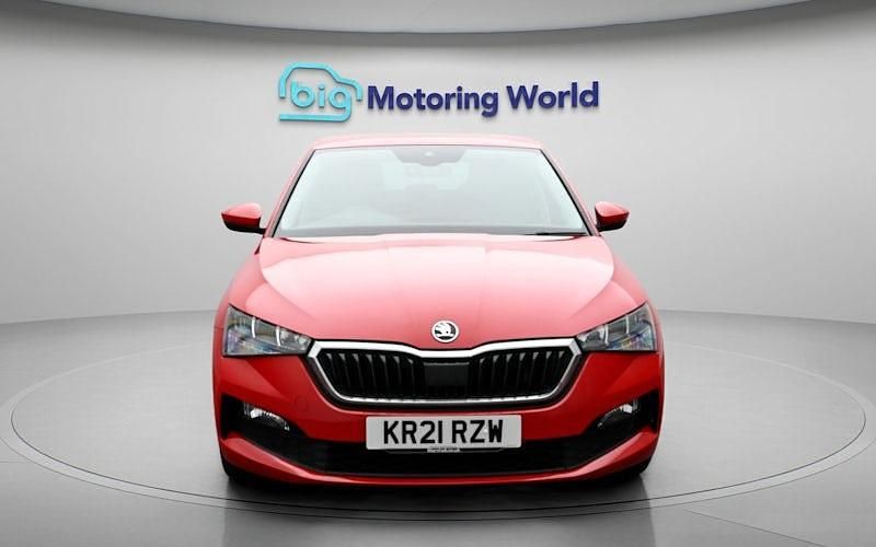 Used Skoda Scala SE L 116 HP (85 kW) 2020 Red Hatchback