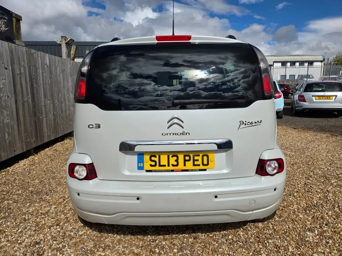 Używany Citroën C3 Picasso Exclusive 2013 Biały Minivan