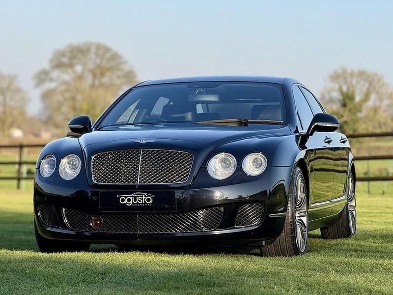 Used Bentley Continental Flying Spur 602 HP (442 kW) 2009 Black Sedan