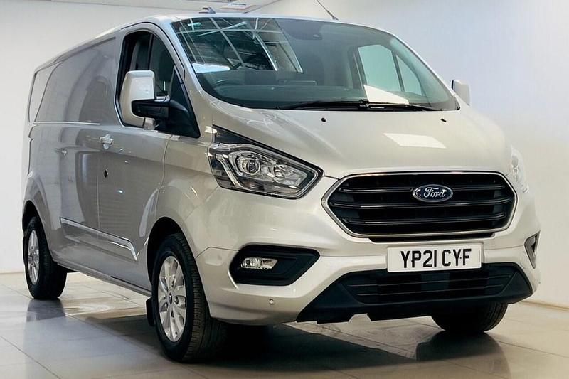 Silver Used 2021 Ford Transit Custom Limited Van | £17,450 (Fair price) - Image 1/3