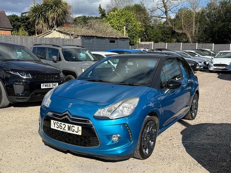 Used Citroën DS3 110 HP (80 kW) 2013 Blue Hatchback