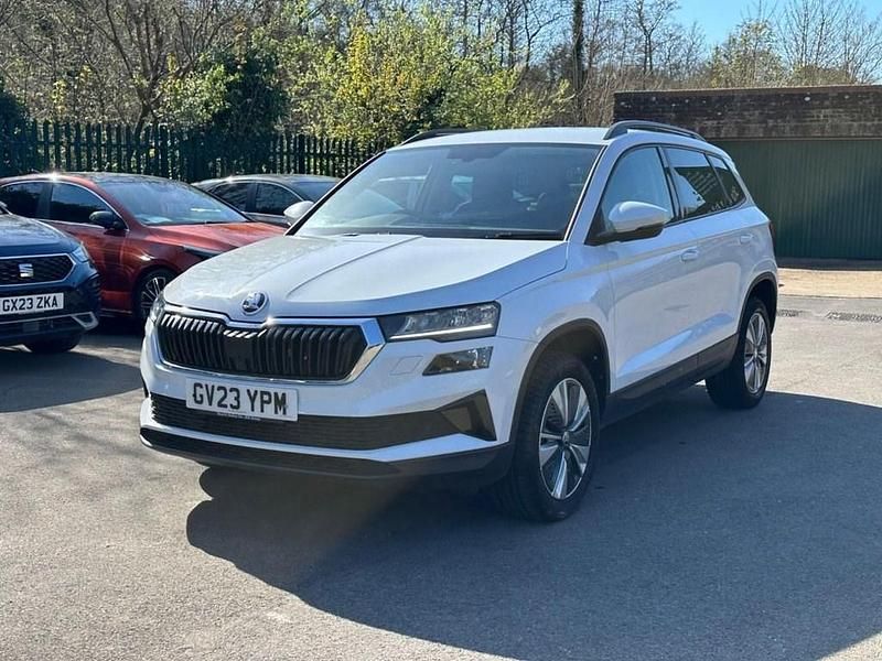 Used Skoda Karoq SE Drive 150 HP (110 kW) 2023 White SUV