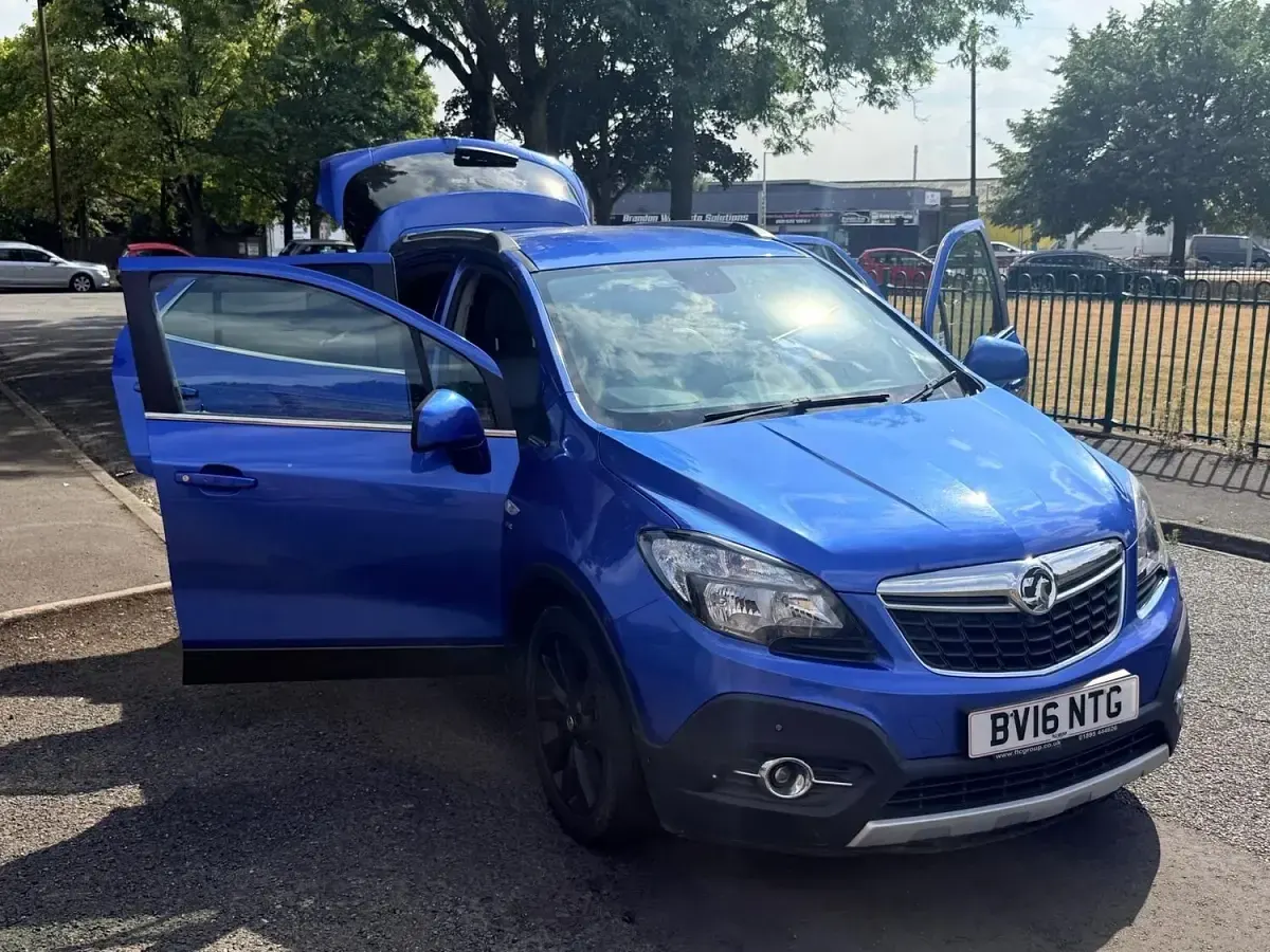 Used Vauxhall Mokka 136 HP (100 kW) 2016 Blue SUV