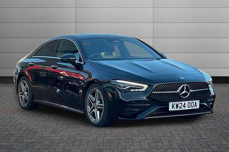 Cosmos black Used 2024 Mercedes CLA180 Executive Sedan | £26,481 (Fair price) - Image 1/4