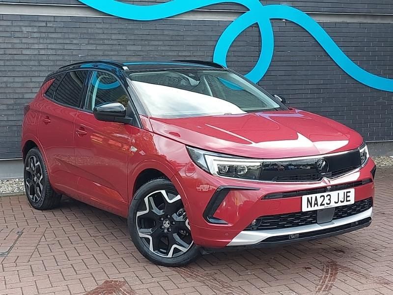 Used Vauxhall Grandland X Ultimate 130 HP (95 kW) 2023 Red SUV