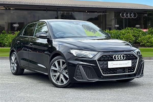 Black Used 2025 Audi A1 S-Line Hatchback | £23,950 (Fair price) - Image 1/4