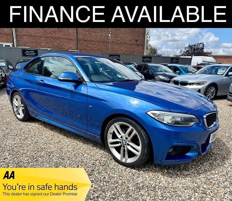 Blue Used 2014 BMW 220 M Sport Coupe | £8,495 (Fair price) - Image 1/2