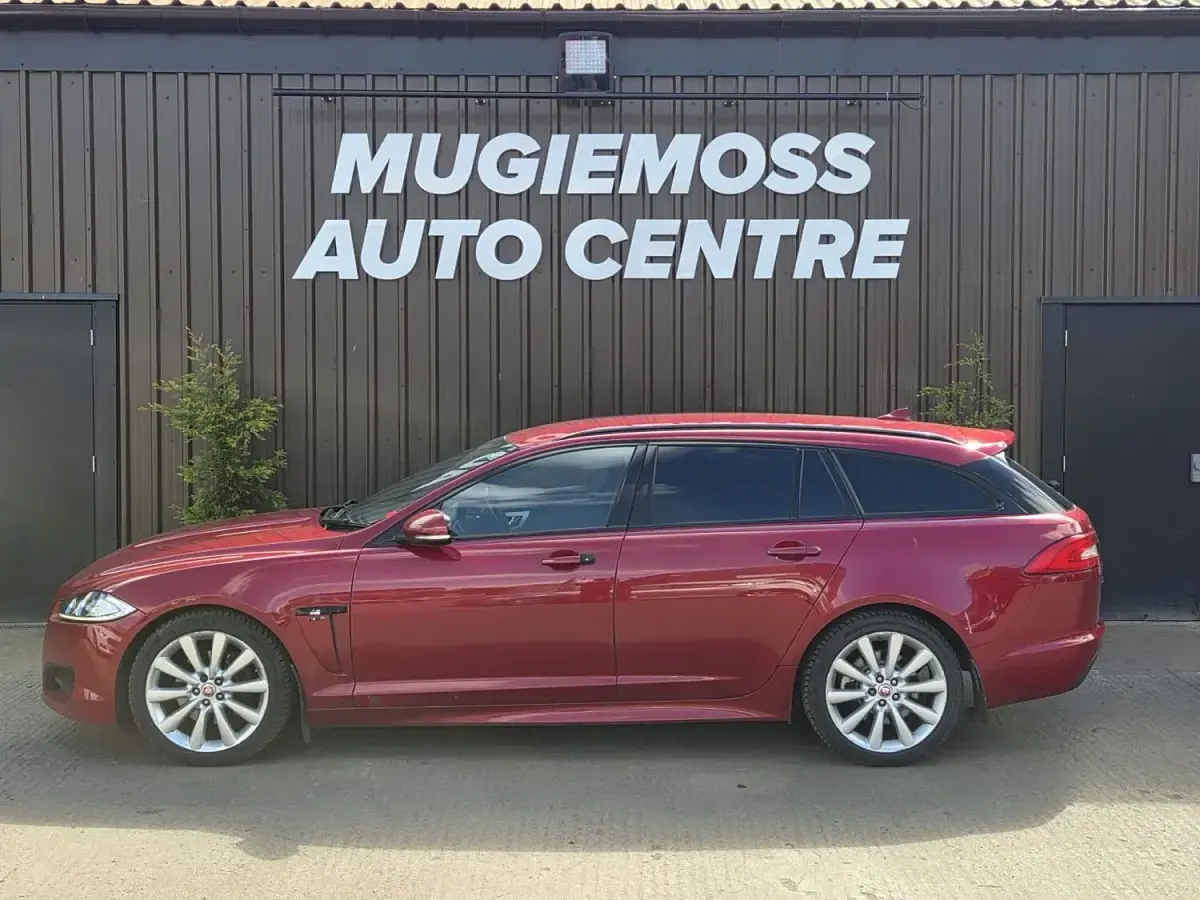 Used Jaguar XF R-Sport 2015 Red Estate