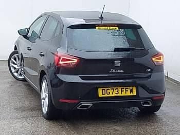 Used Seat Ibiza FR 110 HP (80 kW) 2023 Black Hatchback