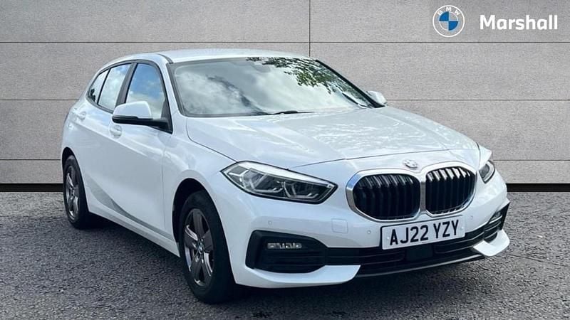 White Used 2022 BMW 118 Comfort Edition Hatchback | £17,223 (Good price) - Image 1/4
