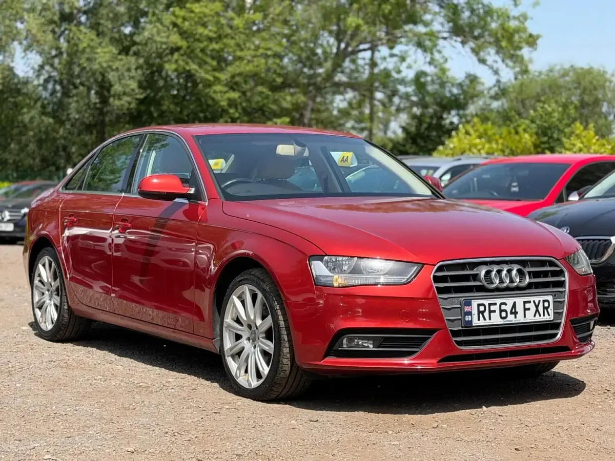 Used Audi A4 177 HP (130 kW) 2015 Red Sedan