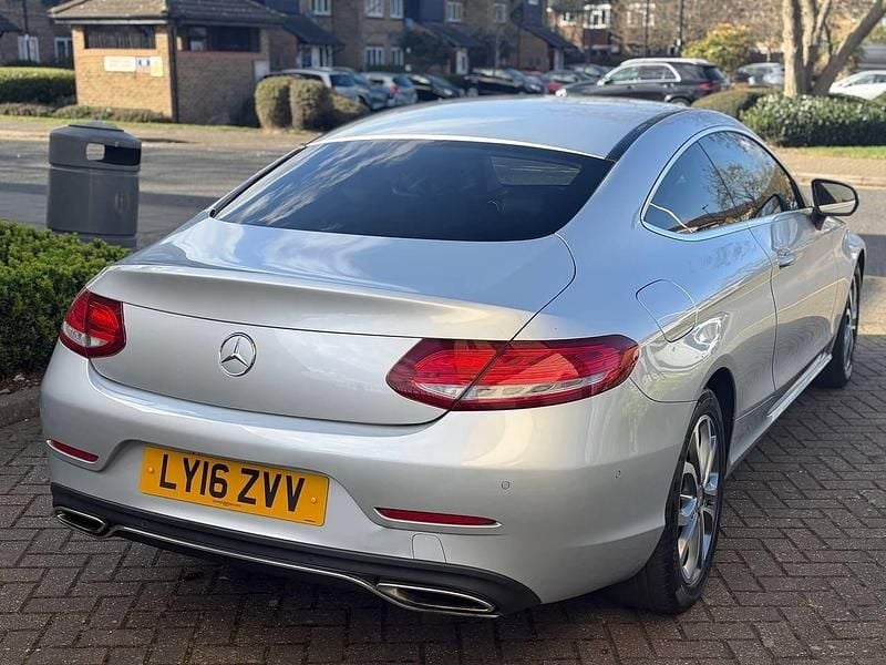Used Mercedes C300 2016 Silver Coupe