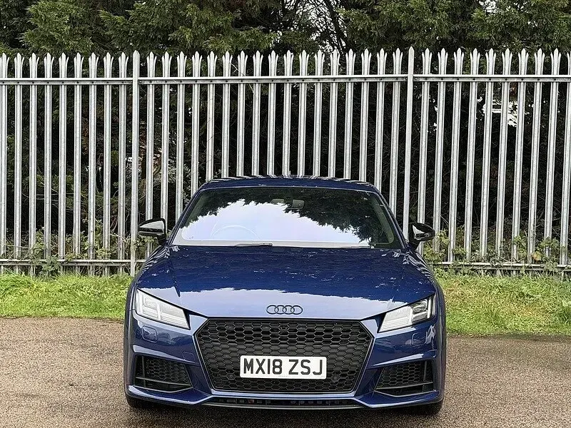 Used Audi TT Black Edition 180 HP (132 kW) 2018 Blue Coupe
