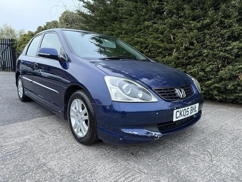 Used Honda Civic Executive 2005 Blue Hatchback