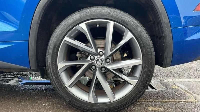 Used Skoda Kodiaq SportLine 150 HP (110 kW) 2024 Blue SUV