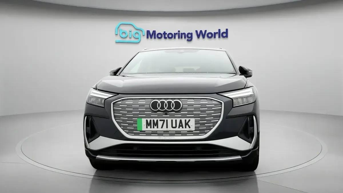 Used Audi Q4 e-tron S-Line 150 kW (204 HP) 2022 Black SUV