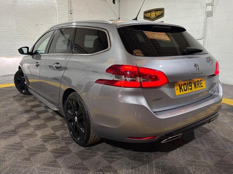 Used Peugeot 308 SW GT-line 129 HP (94 kW) 2019 Grey Estate