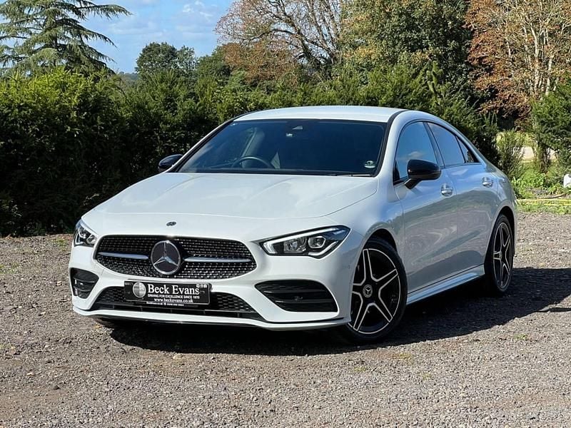 White Used 2022 Mercedes CLA180 AMG Line Premium Sedan | £20,417 (Super price) - Image 1/3