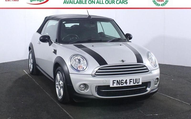 Used Mini Cooper D Cabriolet 112 HP (82 kW) 2014 Silver Cabriolet