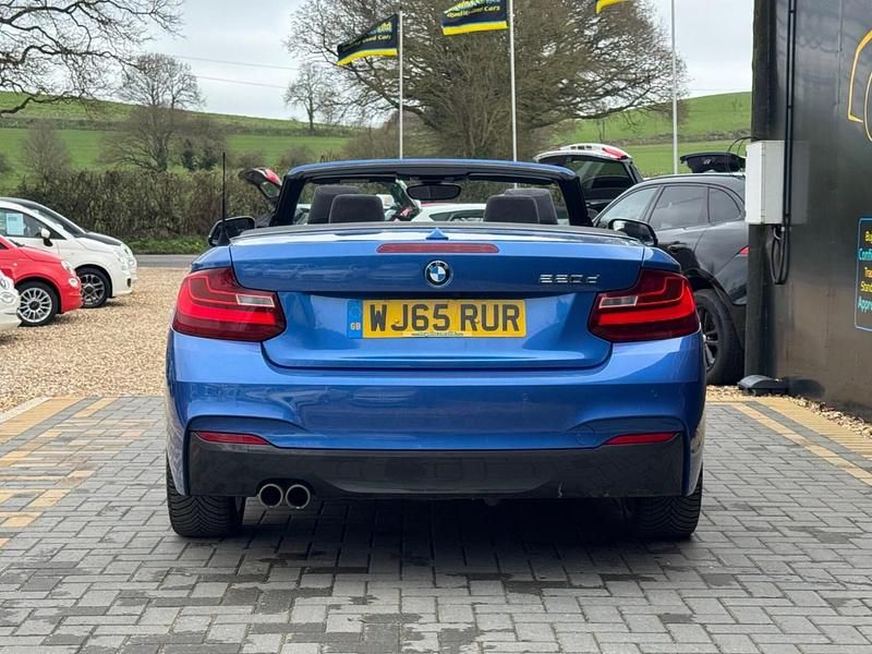 Used BMW 220 M Sport 2015 Blue Cabriolet