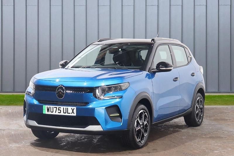 New Citroën e-C3 81 kW (111 HP) 2025 Blue Hatchback