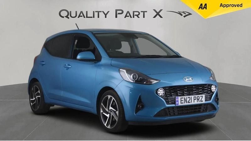 Used Hyundai i10 Premium 84 HP (61 kW) 2021 Turquoise Hatchback