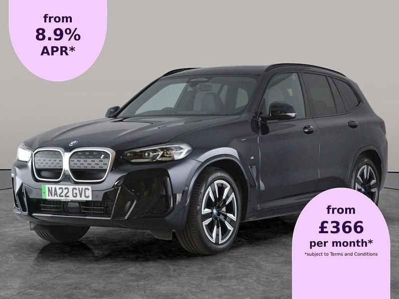 Black Used 2022 BMW iX3 M Sport SUV | £25,194 (Super price) - Image 1/2