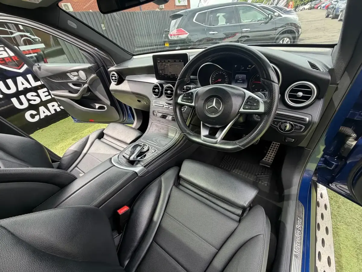 Used Mercedes GLC250 AMG line 2016 Blue SUV