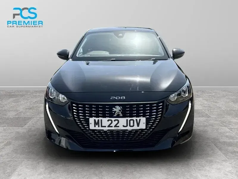 Used Peugeot 208 Allure Premium 100 HP (73 kW) 2022 Black Hatchback
