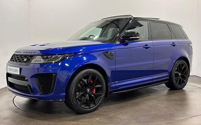 Used Land Rover Range Rover Sport SVR 575 HP (422 kW) 2019 Blue SUV