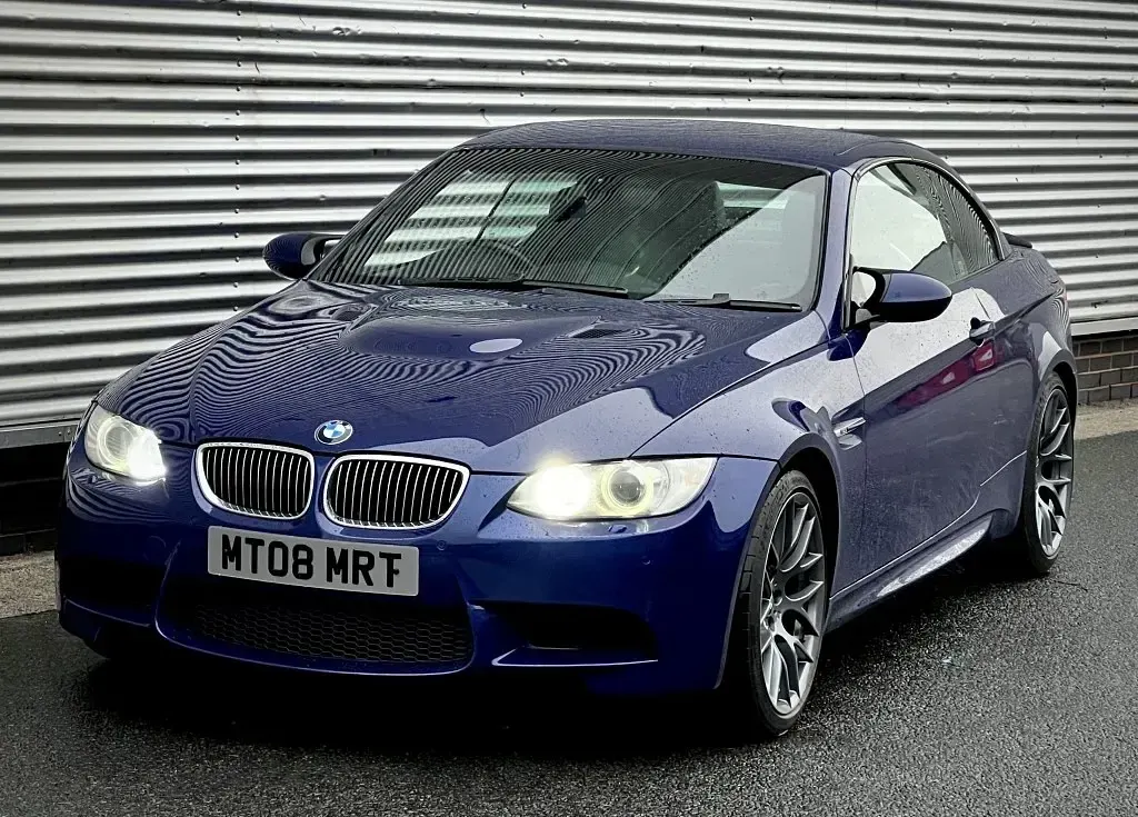 Begagnad BMW M3 Cabriolet Comfort Edition 2008 Blå Cab