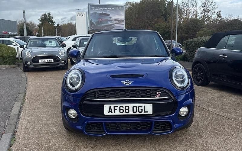 Blue Used 2018 Mini Cooper S Cabriolet Cabriolet | £12,311 (Fair price) - Image 1/4