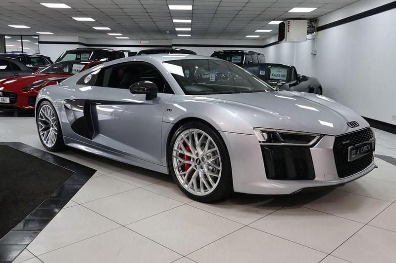 Silver Used 2016 Audi R8 Coupé Design Coupe | £74,949 (Good price) - Image 1/4
