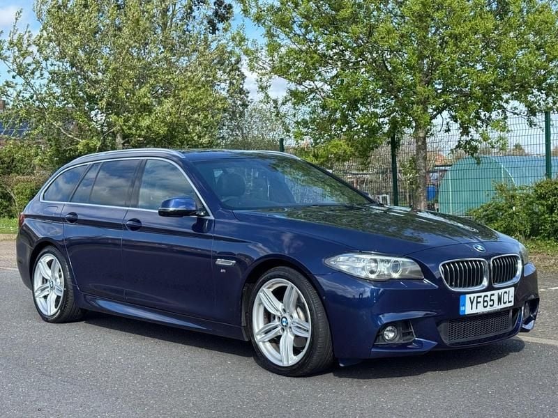 Used BMW 520 M Sport 2015 Blue Estate