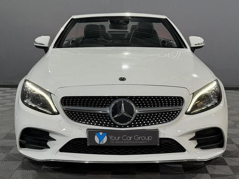 Used Mercedes C300 AMG Line Premium 245 HP (180 kW) 2019 White Cabriolet
