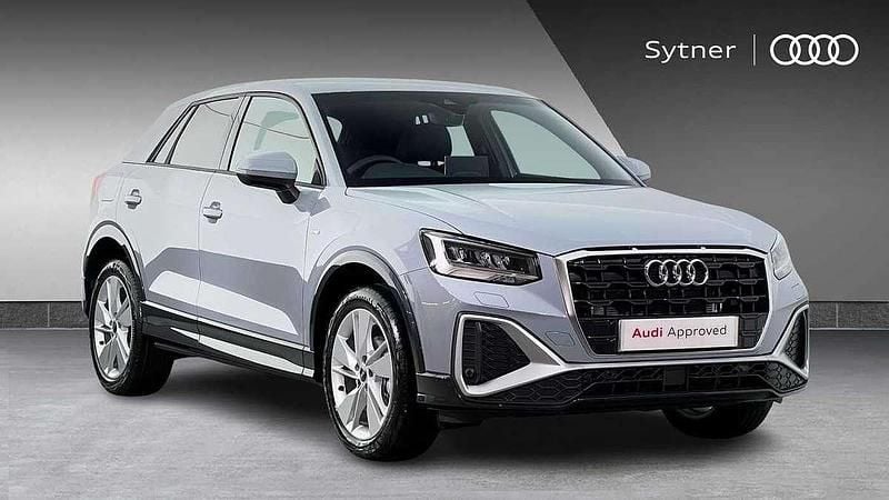 Grey New 2025 Audi Q2 S-Line SUV | £32,000 (Expensive) - Image 1/4