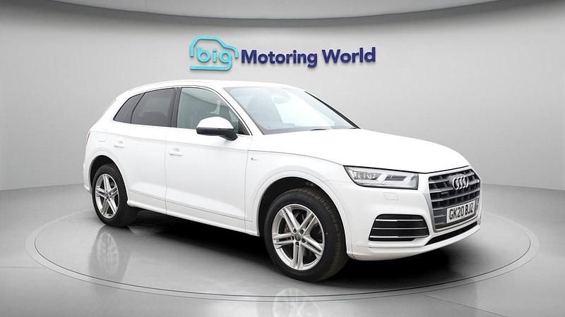 Used Audi Q5 S-Line 190 HP (139 kW) 2020 White SUV