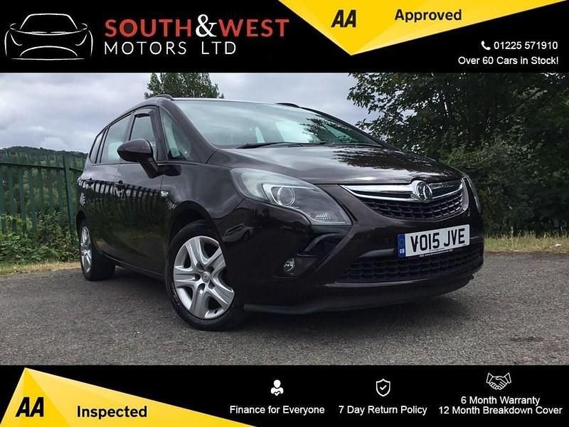 Brown Used 2015 Vauxhall Zafira Tourer MPV | £3,975 (Fair price) - Image 1/3