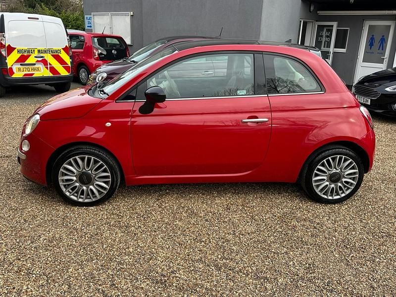 Used Fiat 500 69 HP (50 kW) 2014 Red Hatchback