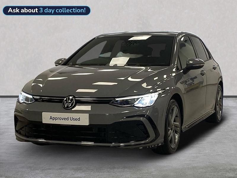 Grey Used 2022 VW Golf VIII R-line Hatchback | £20,359 (Fair price) - Image 1/4