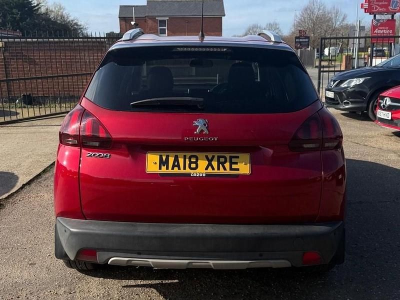 Used Peugeot 2008 Allure 82 HP (60 kW) 2018 Red SUV