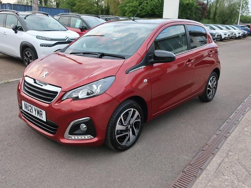 Used Peugeot 108 Allure 71 HP (52 kW) 2021 Red