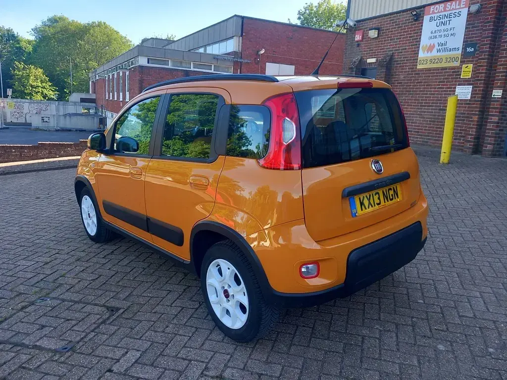Used Fiat Panda Trekking 75 HP (55 kW) 2013 Orange Hatchback
