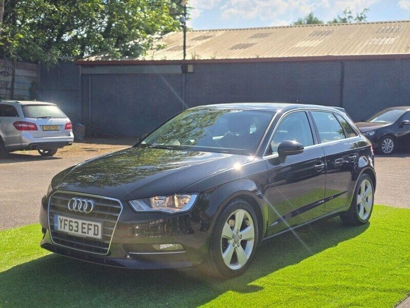Black Used 2013 Audi A3 Sportback Sport Hatchback | £5,200 (Fair price) - Image 1/4