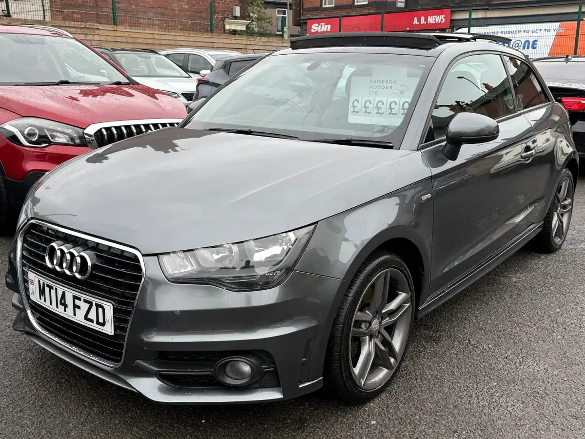 Used Audi A1 S-Line 122 HP (89 kW) 2014 Grey Hatchback